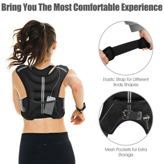 PowerLift Adjustable Weighted Vest for Enhanced Training
