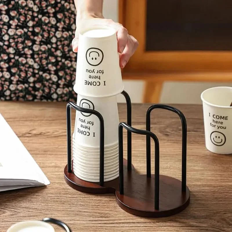 Bamboo Stand for Holding Cups