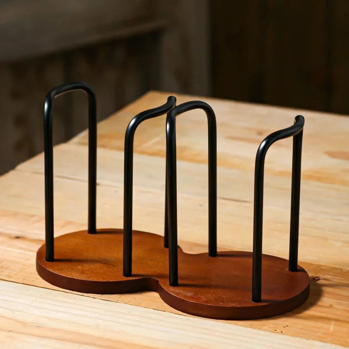 Bamboo Stand for Holding Cups