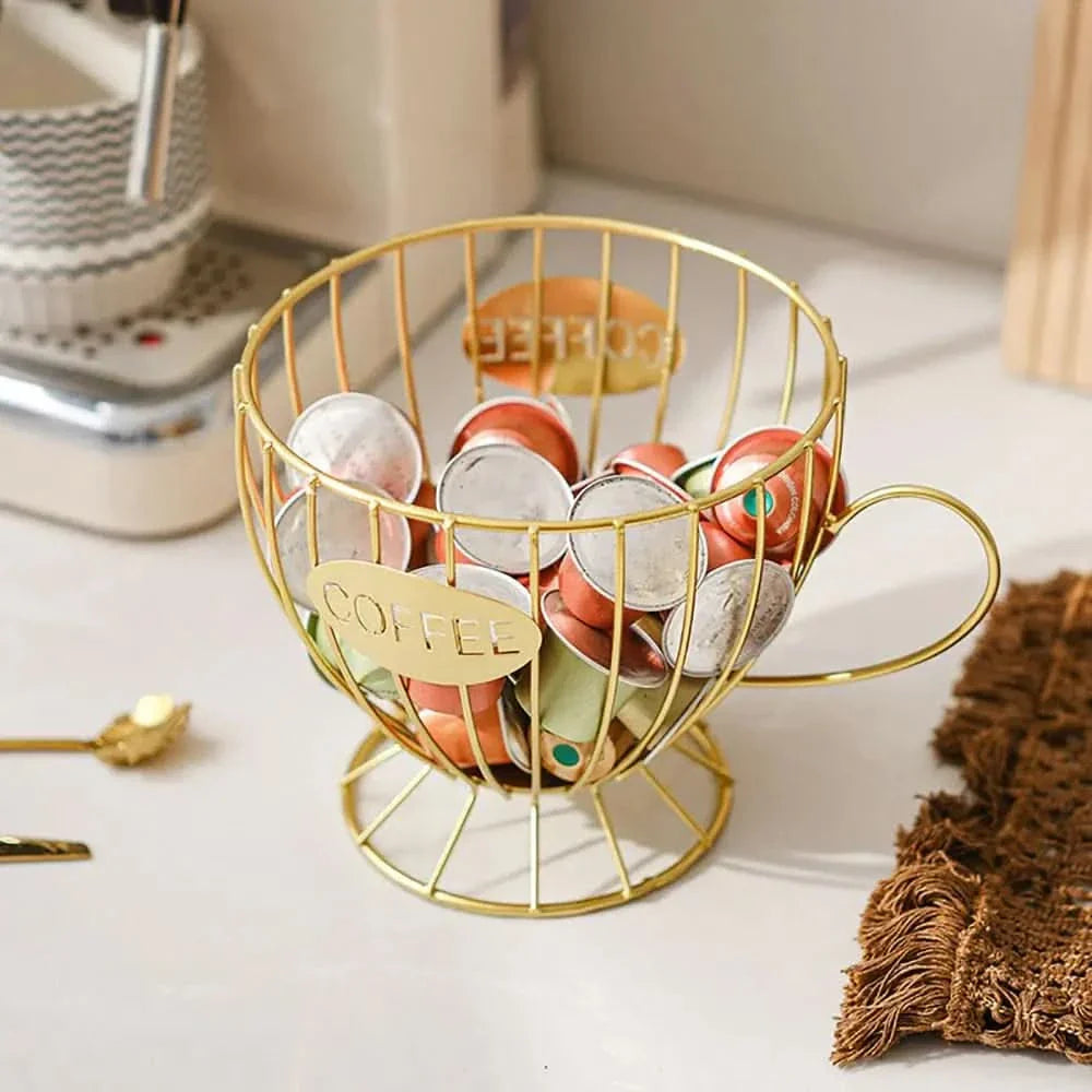 Coffee Pod Organizer Made of Metal