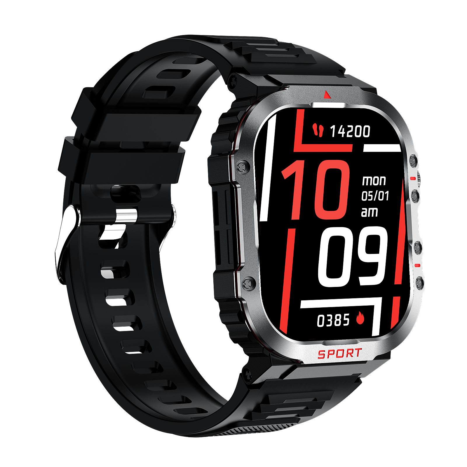 HealthSync Pro 5 Intelligent Wellness Tracker with Heart Monitor