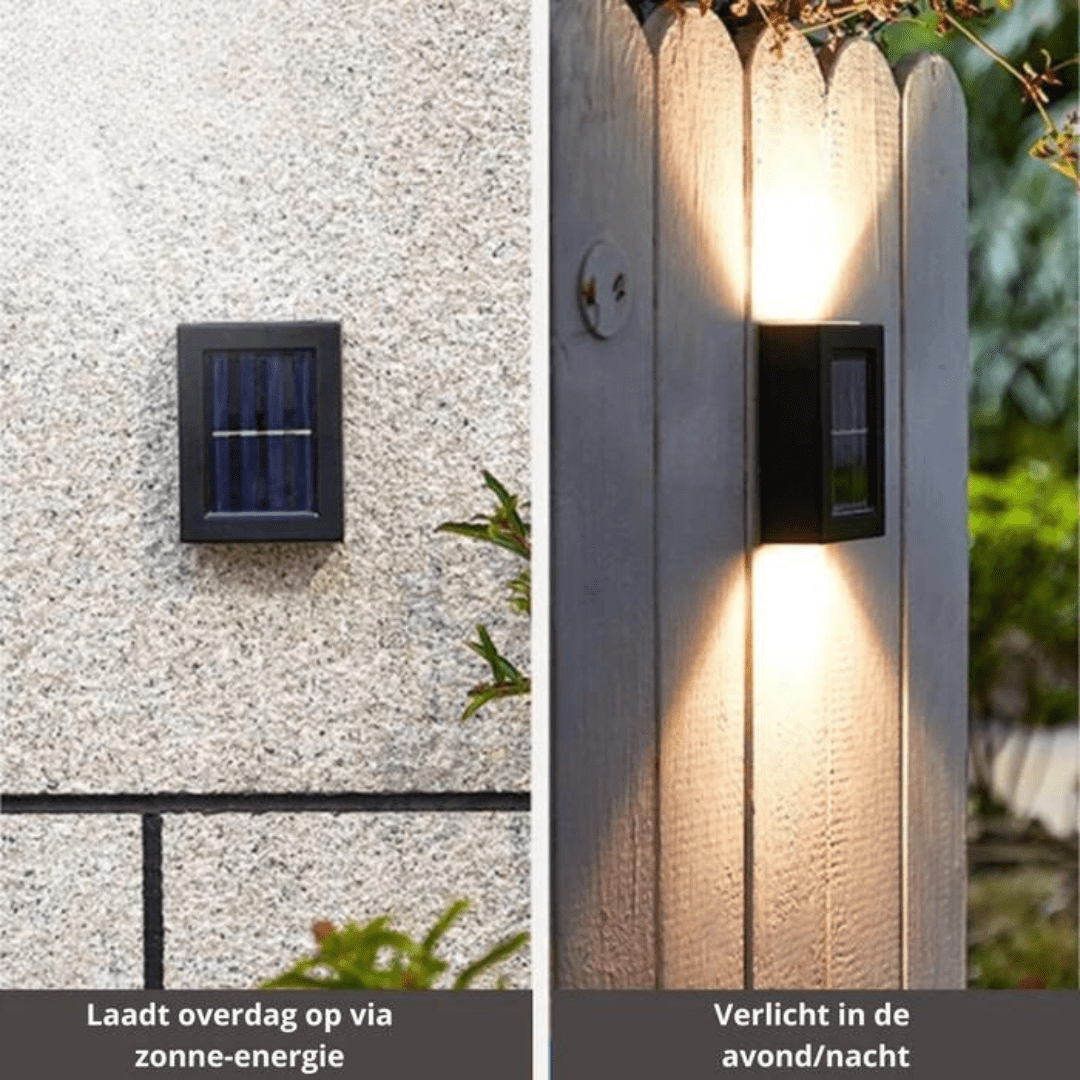 EcoGlow Solar-Powered Outdoor Lighting for Gardens
