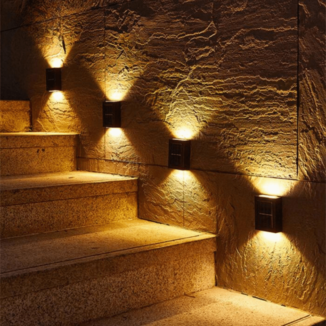 EcoGlow Solar-Powered Outdoor Lighting for Gardens