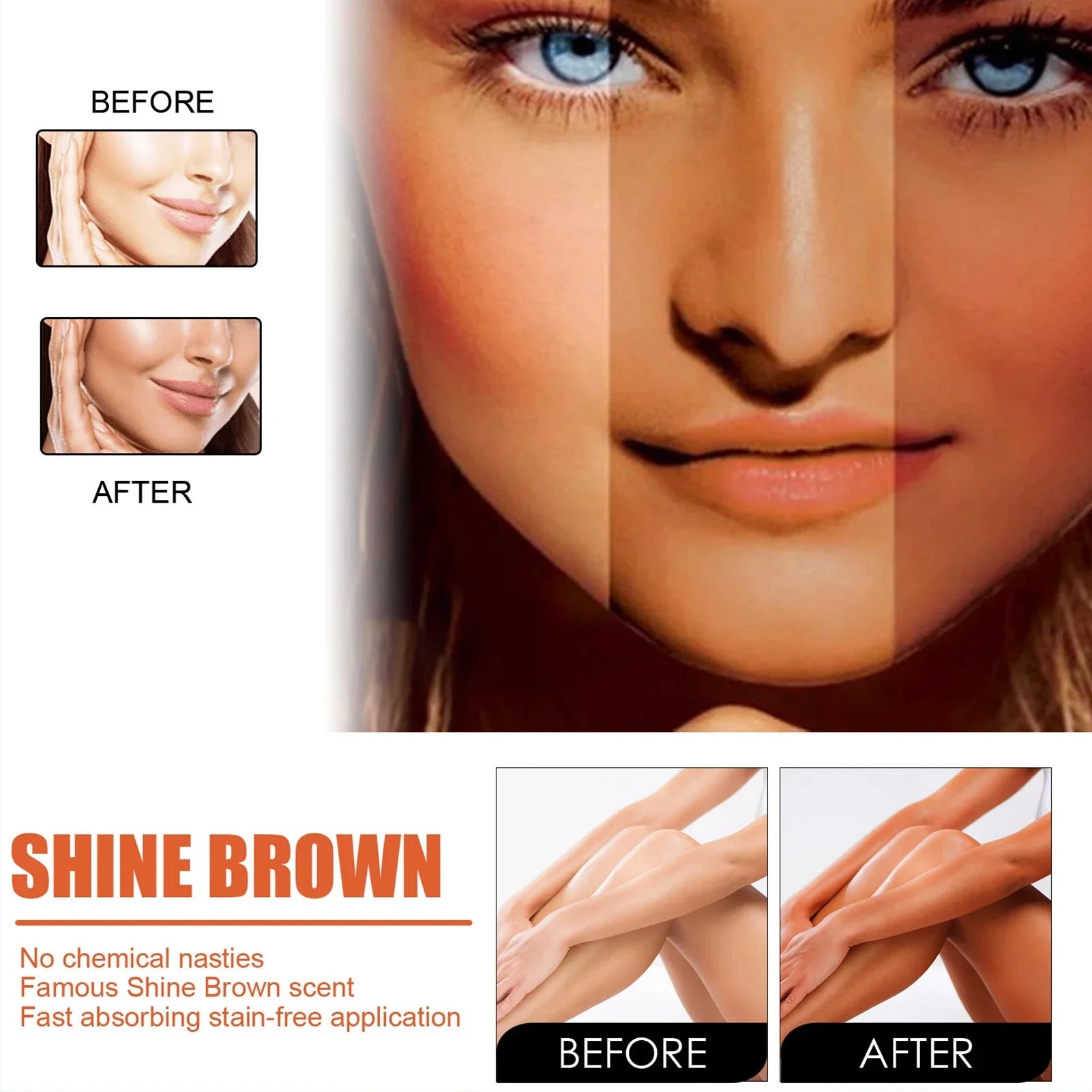 Natural Tanning Solution for Quick and Easy Sunless Glow