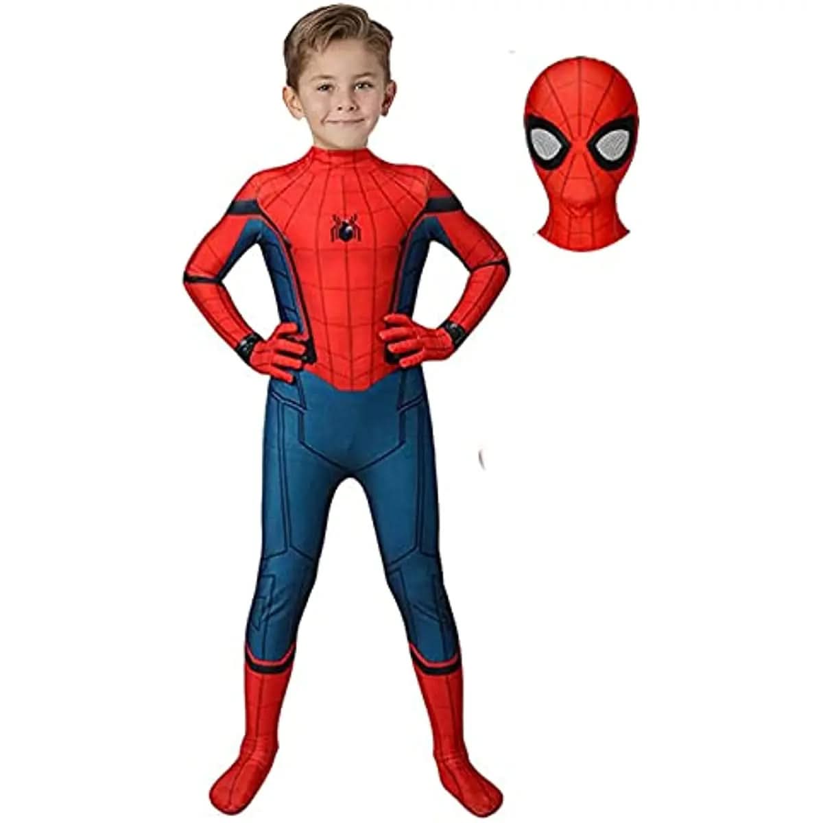 Kids Costume | Full Body Suit with Mask | Superhero Outfit