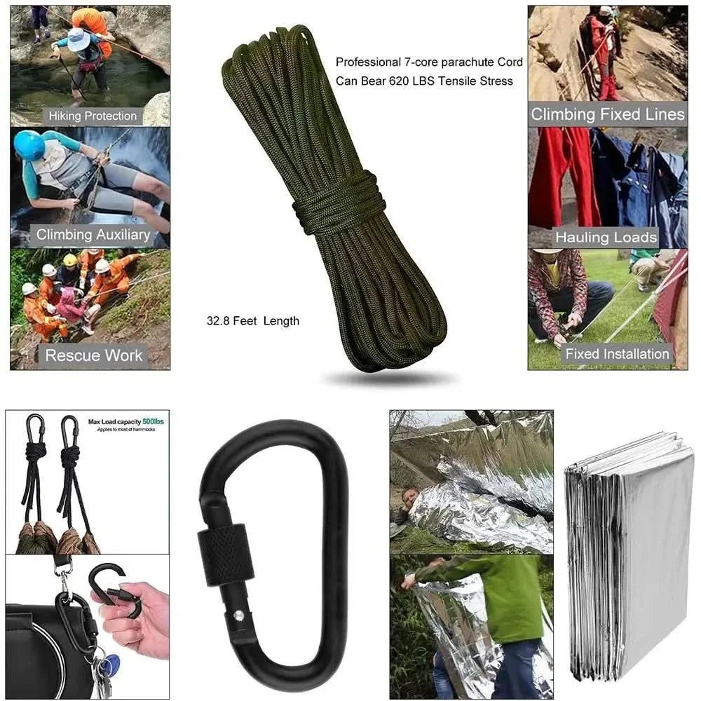 Emergency Survival Kit for Outdoor Activities – Professional Grade