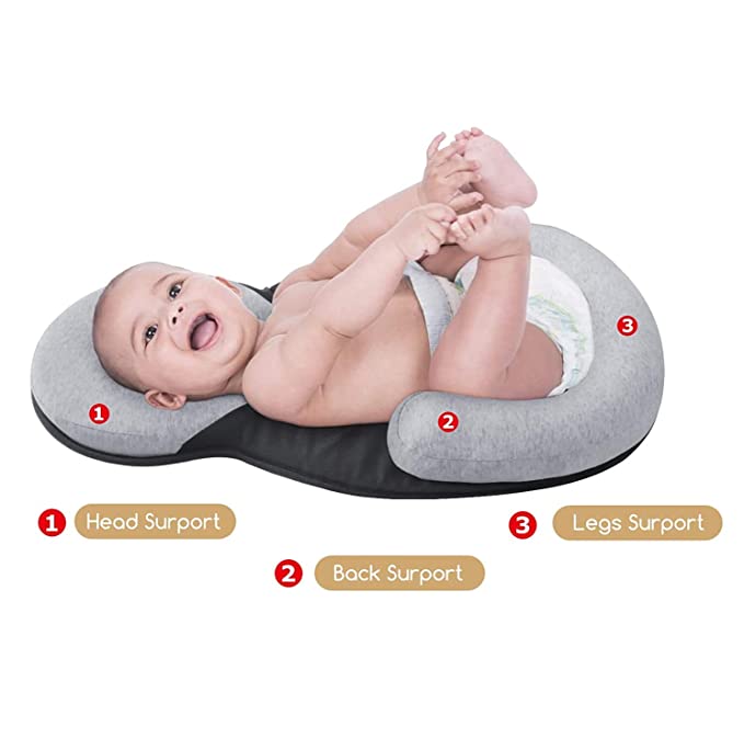 Portable Baby Bed to Prevent Rolling Over