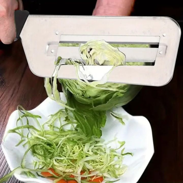 Dual-Layer Stainless Steel Slicer