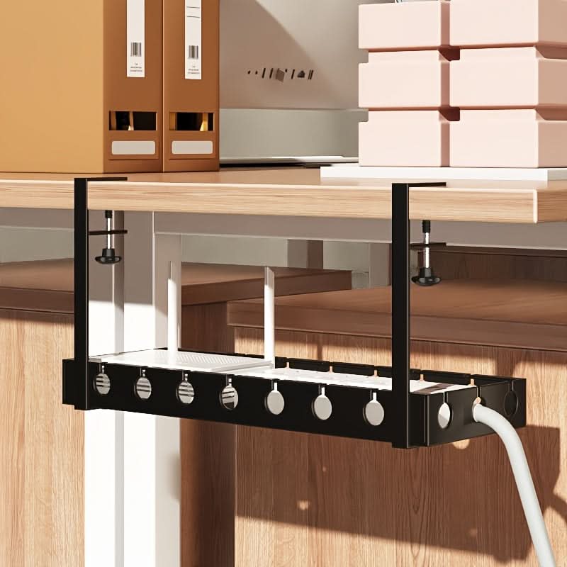 Adjustable Cable Organizer for Under-Desk Use – Tangle-Free Workstation