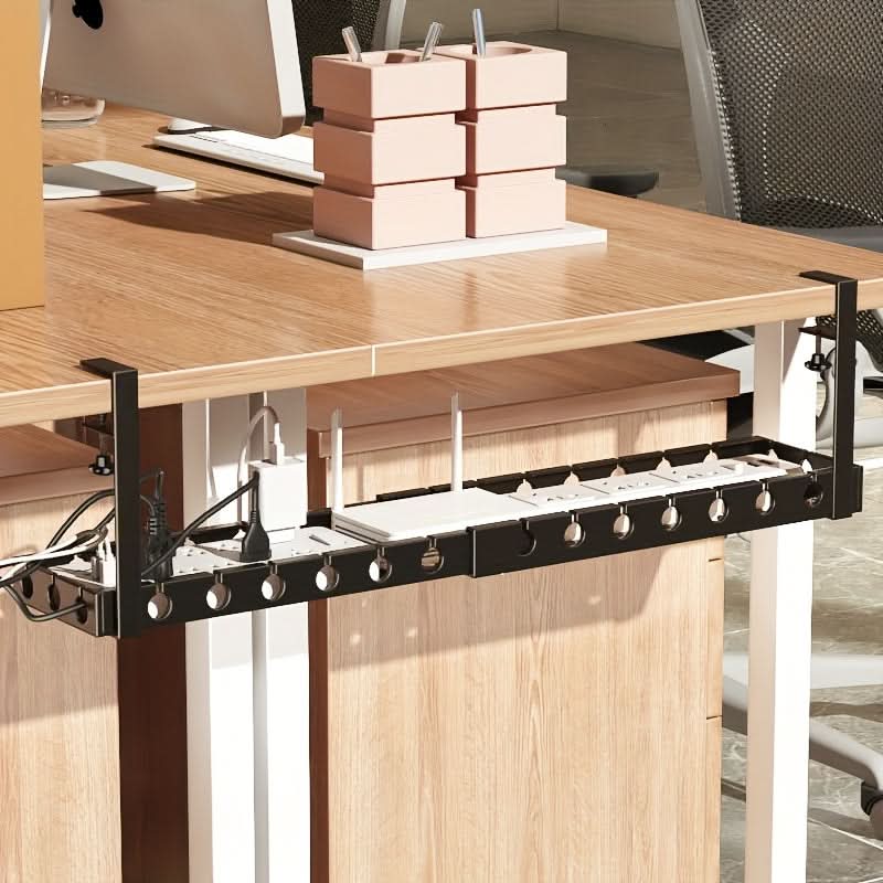 Adjustable Cable Organizer for Under-Desk Use – Tangle-Free Workstation