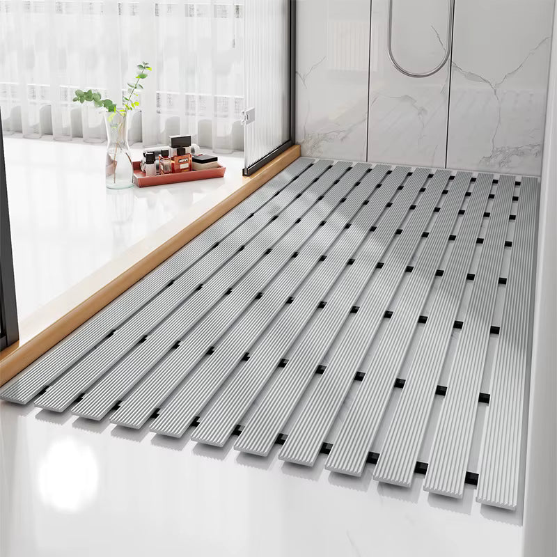 Customizable Non-Slip Bath Mat with Quick-Drain Design