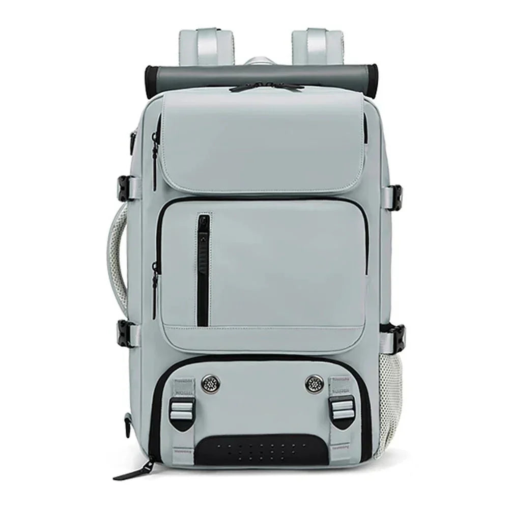 AquaGuard Travel Backpack with USB Charging & Shoe Storage