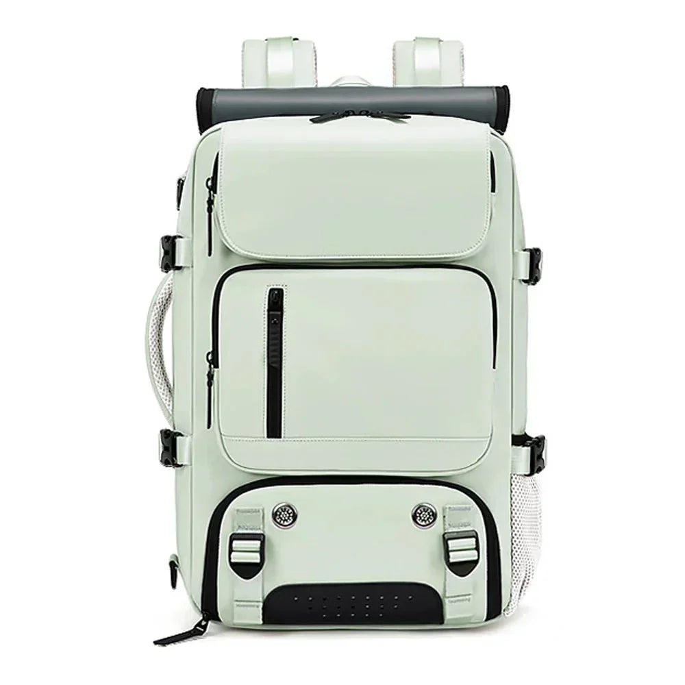 AquaGuard Travel Backpack with USB Charging & Shoe Storage