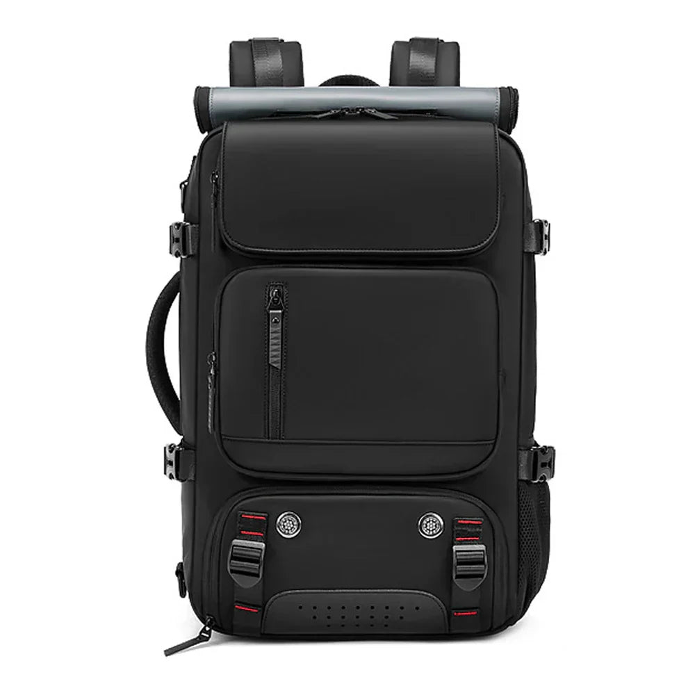 AquaGuard Travel Backpack with USB Charging & Shoe Storage