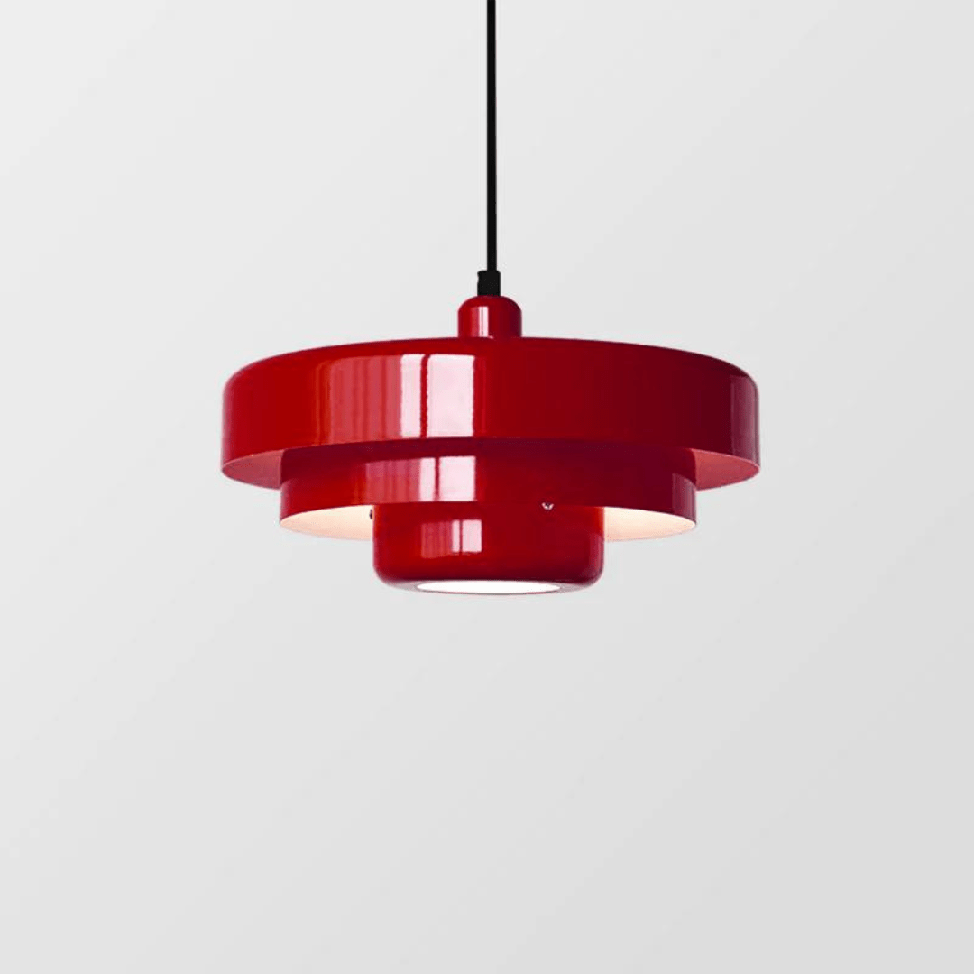 Delightful Layered Pendant Light in Soft Pastel Hues