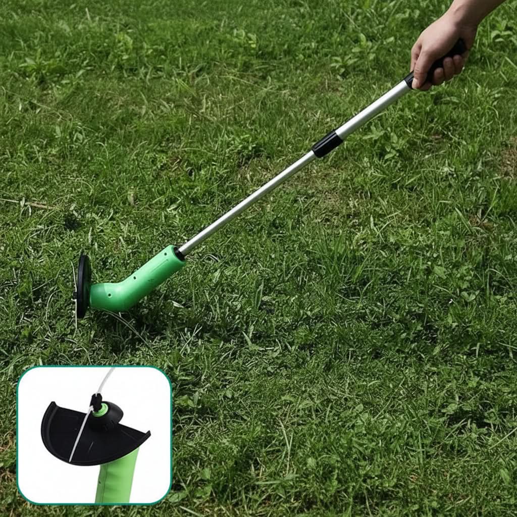 Battery-Powered Lawn Mower for Effortless Garden Trimming