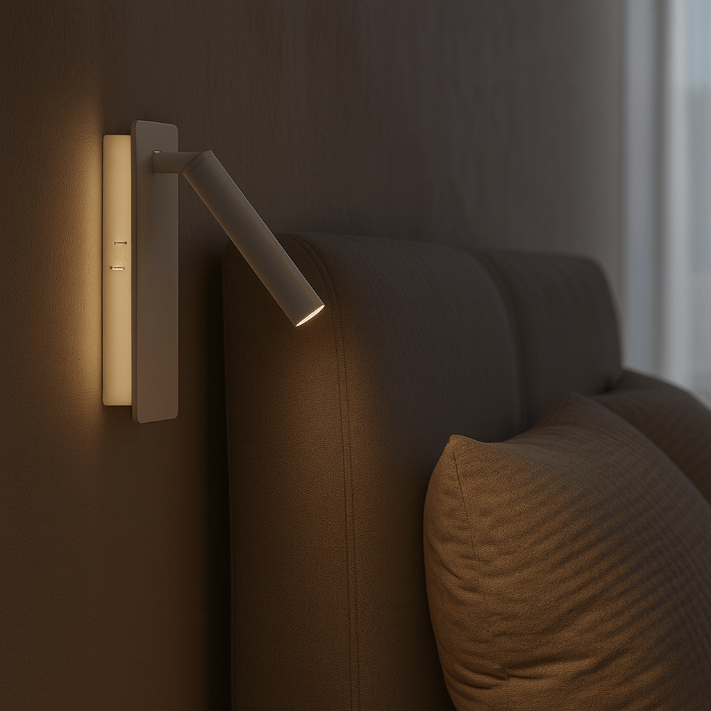 Versatile LED Bedside Light for Every Atmosphere