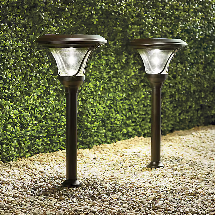 Waterproof Outdoor Solar Stake Lights for Garden Decor