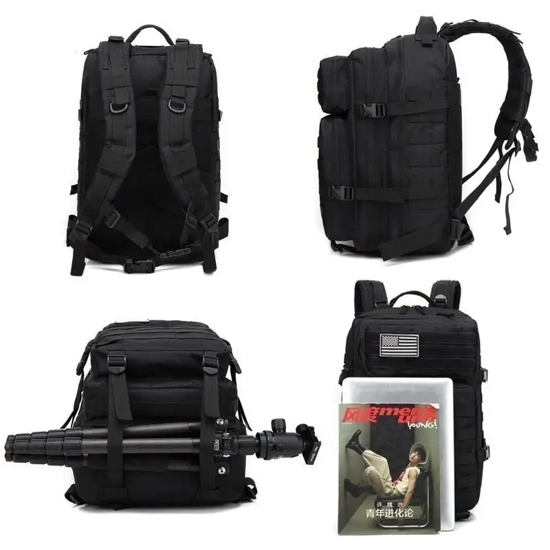 50L Multi-Purpose Backpack for Outdoor Adventures, Travel, and Daily Use