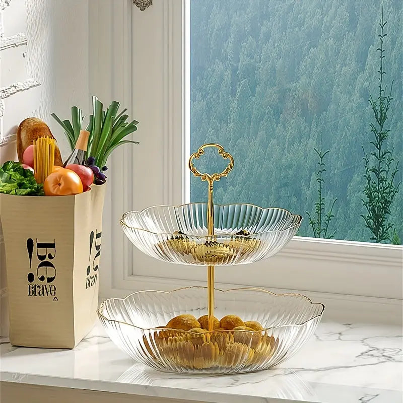 Chic 3-Tier Fruit Organizer for Your Kitchen