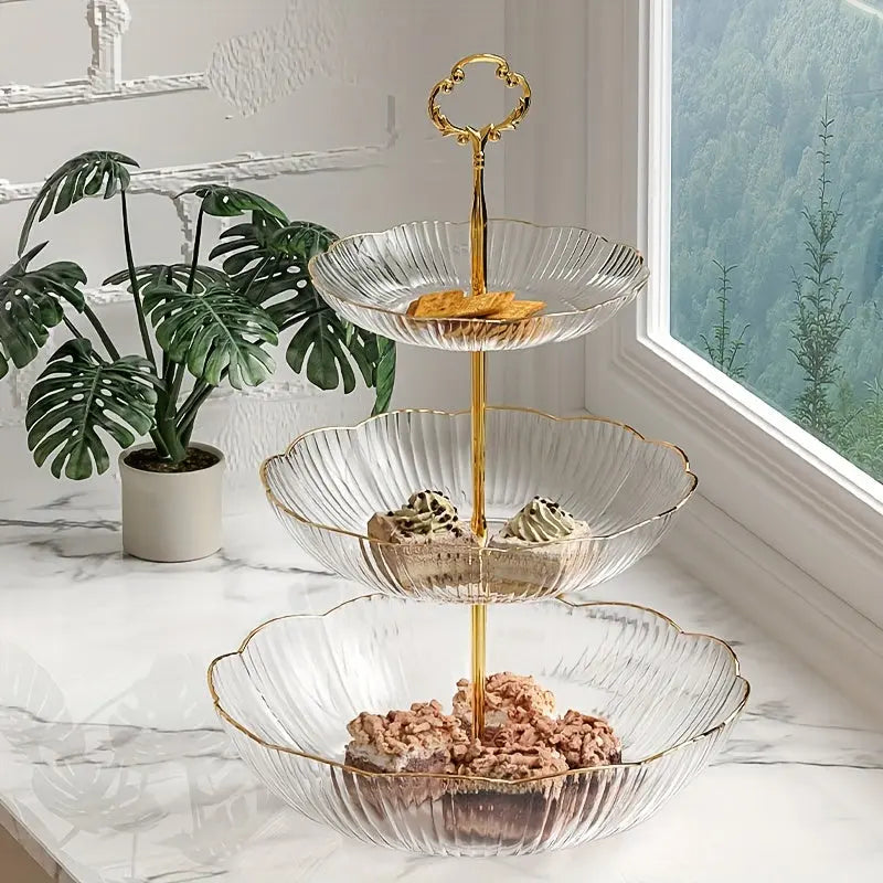 Chic 3-Tier Fruit Organizer for Your Kitchen
