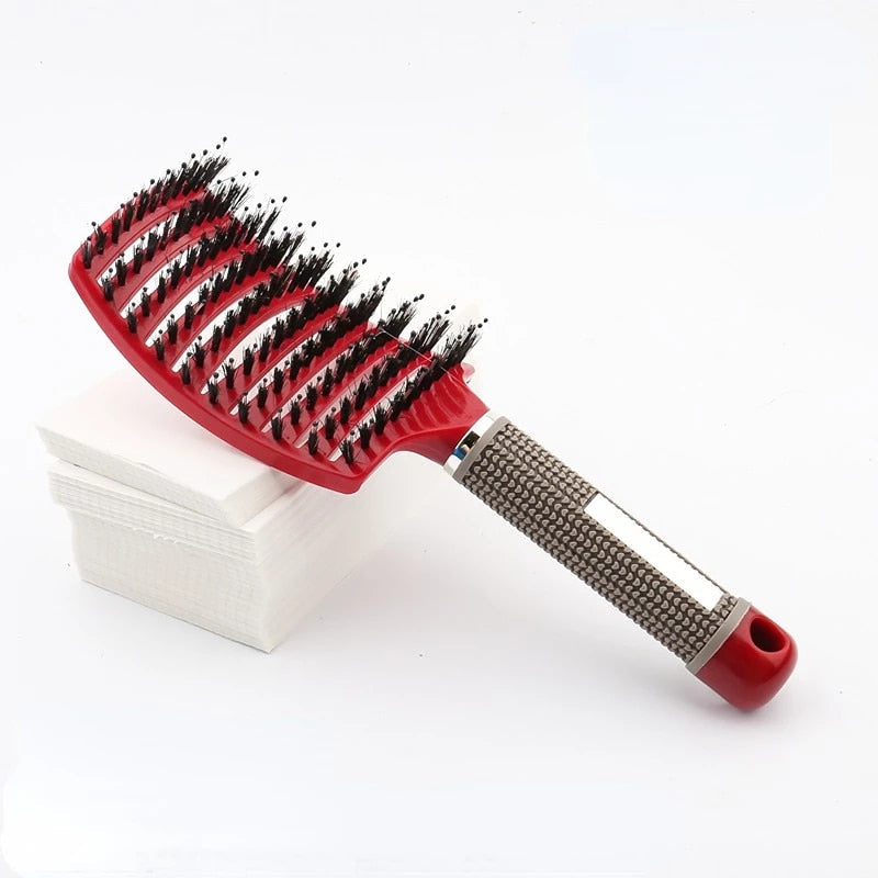 Tangle-Free Hair Brush for Effortless Detangling