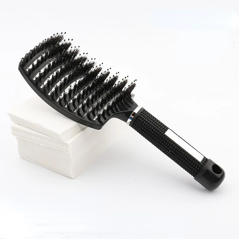 Tangle-Free Hair Brush for Effortless Detangling