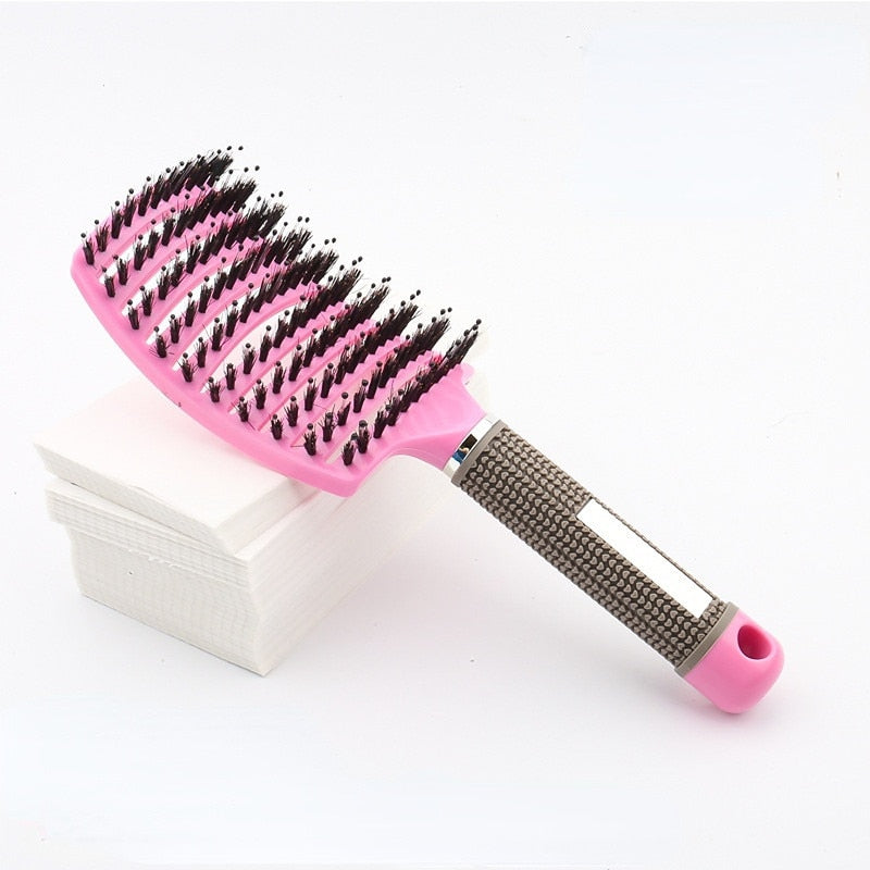 Tangle-Free Hair Brush for Effortless Detangling