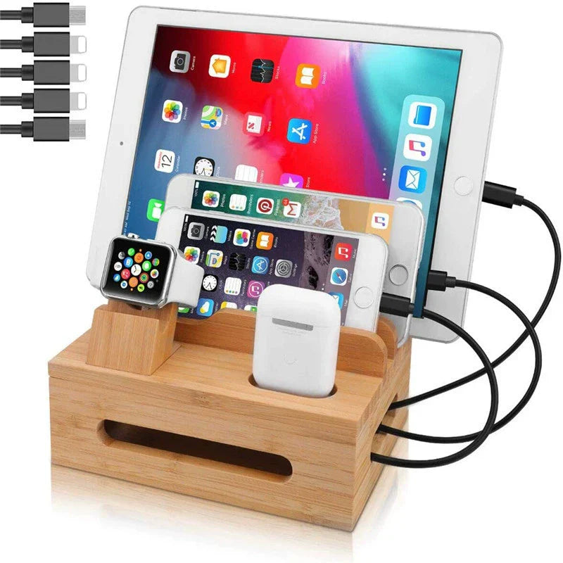 EcoSmart 5-Port USB Charging Hub & Organizer