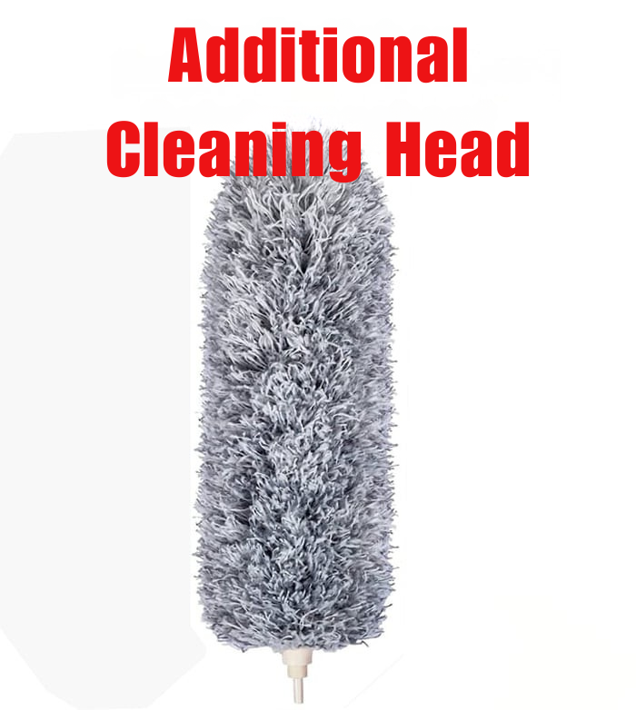 Extendable Microfiber Duster with Flexible Head – Washable Long Reach