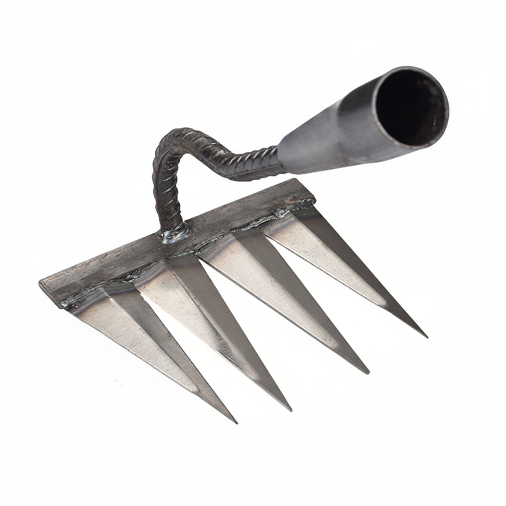 GardenMaster Pro – Sturdy Metal Rake for Effortless Weeding & Soil Care