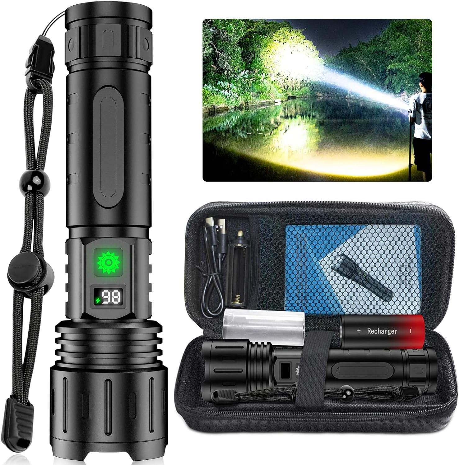 UltraBright Tactical LED Flashlight – Unmatched Performance