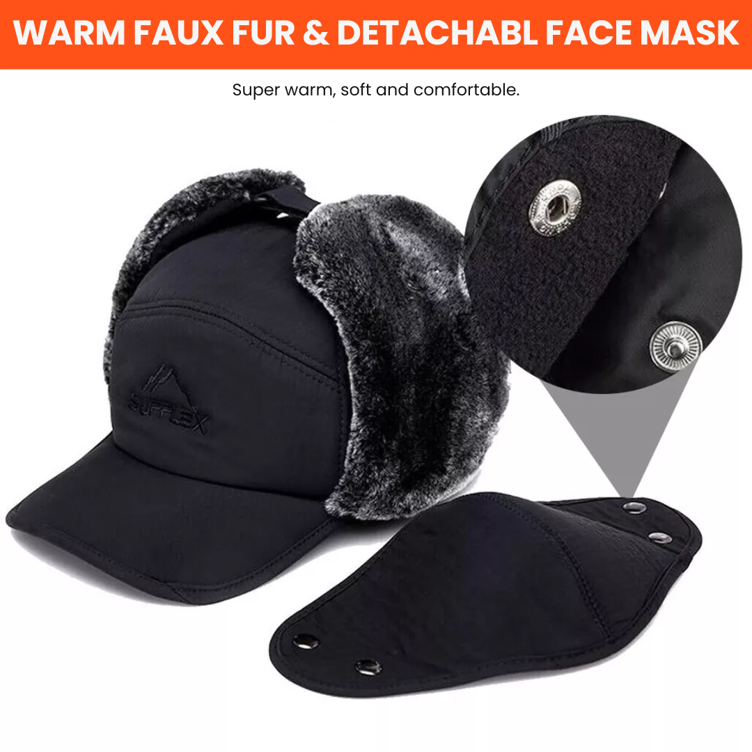All-Weather Full Coverage Winter Beanie – Wind Resistant & Cozy