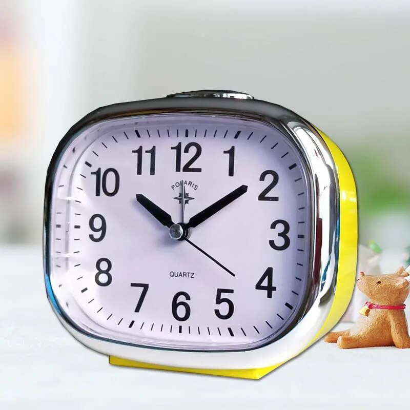 Whispering Light Alarm Clock with Snooze Feature