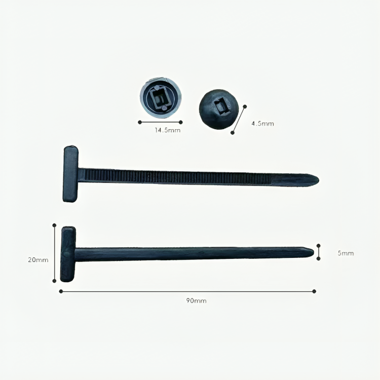 Adjustable Tie Fastening Clip