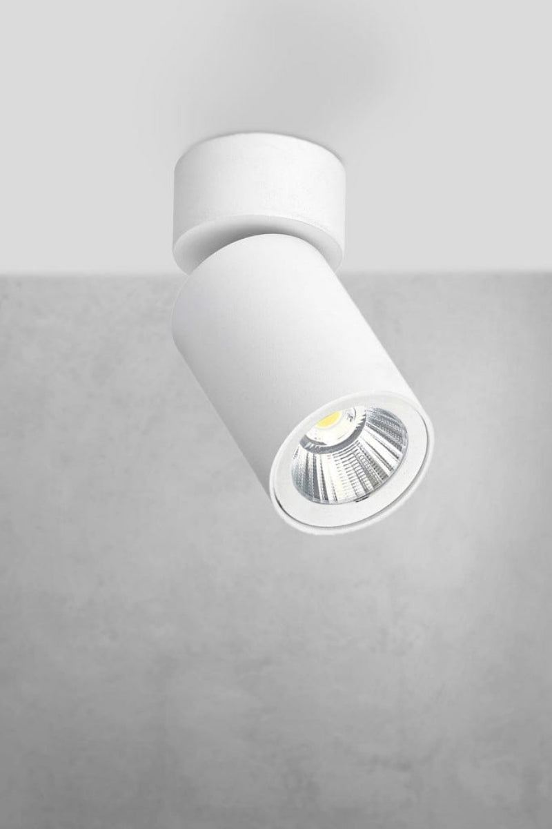 Adjustable LED Spotlight with 360° Rotation and 90° Tilt