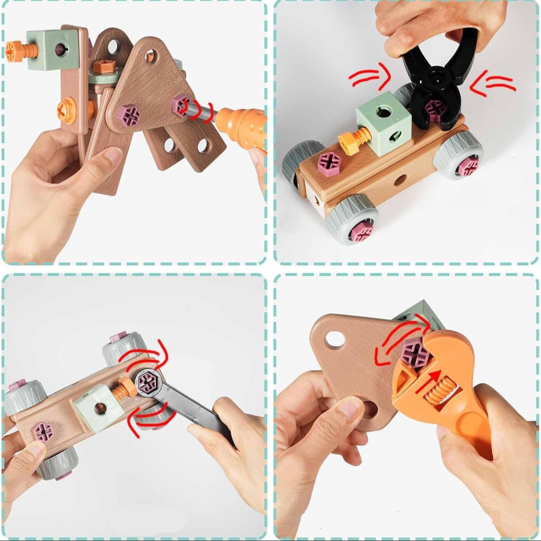 Little Builders Tool Kit for Imaginative Play and Learning
