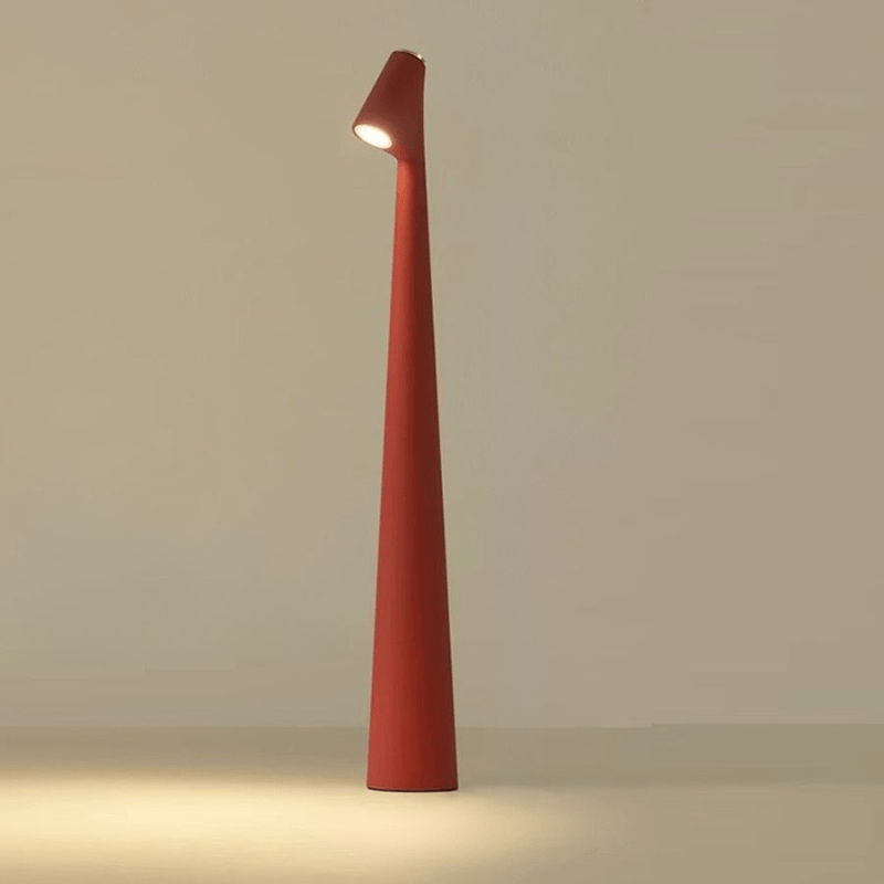 Wireless Dimmable LED Table Lamp | Metal Body | Rechargeable Battery 20h Runtime
