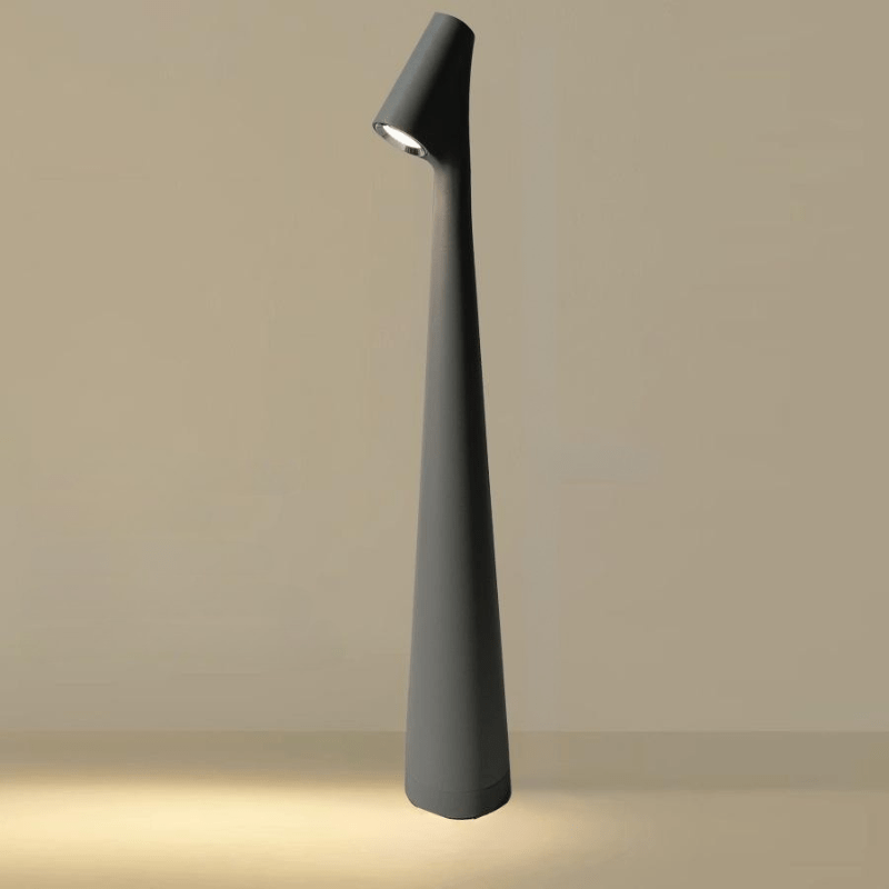 Wireless Dimmable LED Table Lamp | Metal Body | Rechargeable Battery 20h Runtime