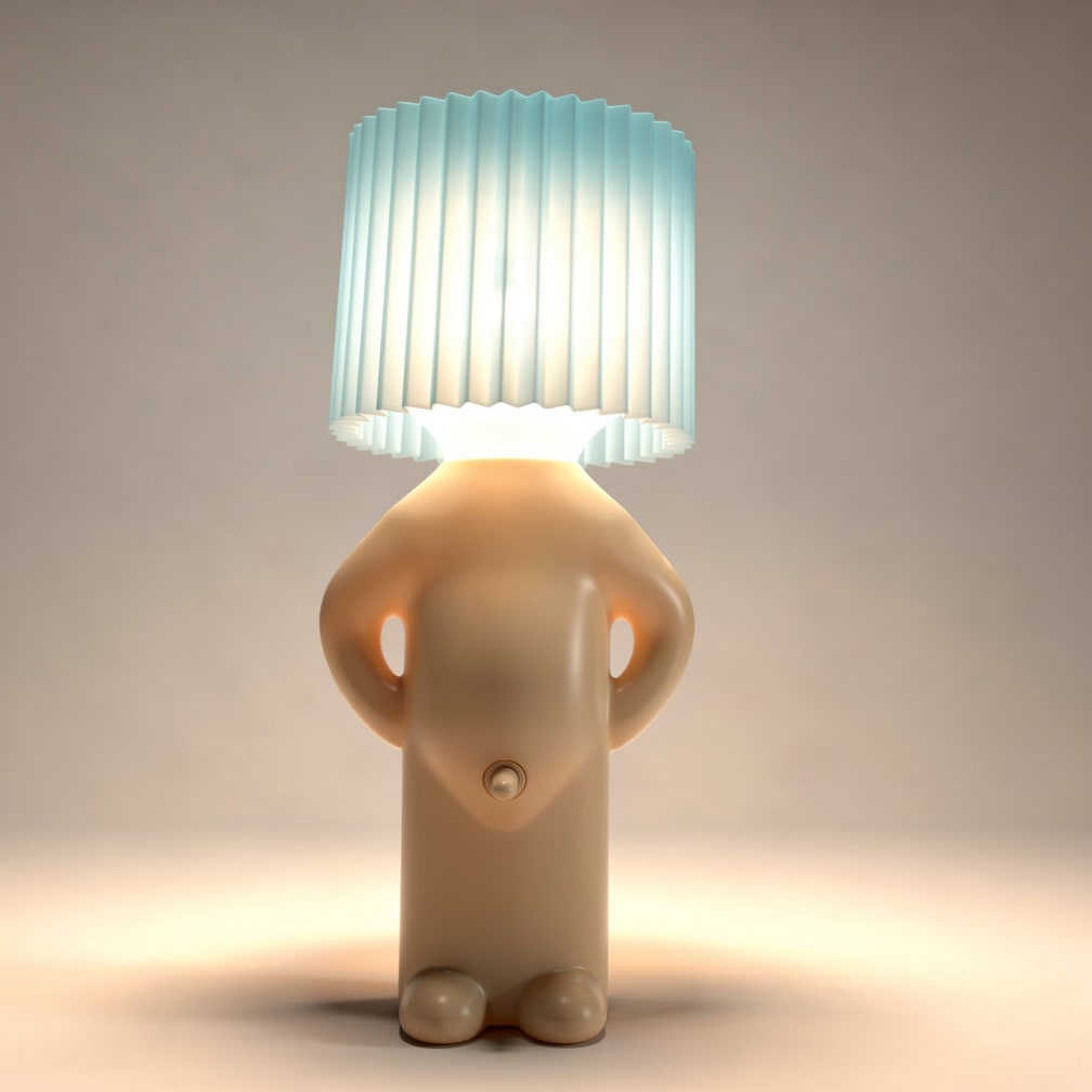 Compact Table Lamp with Soft Light – WinkLight Style