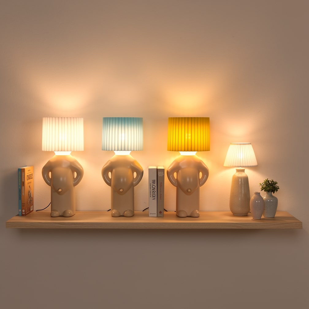 Compact Table Lamp with Soft Light – WinkLight Style