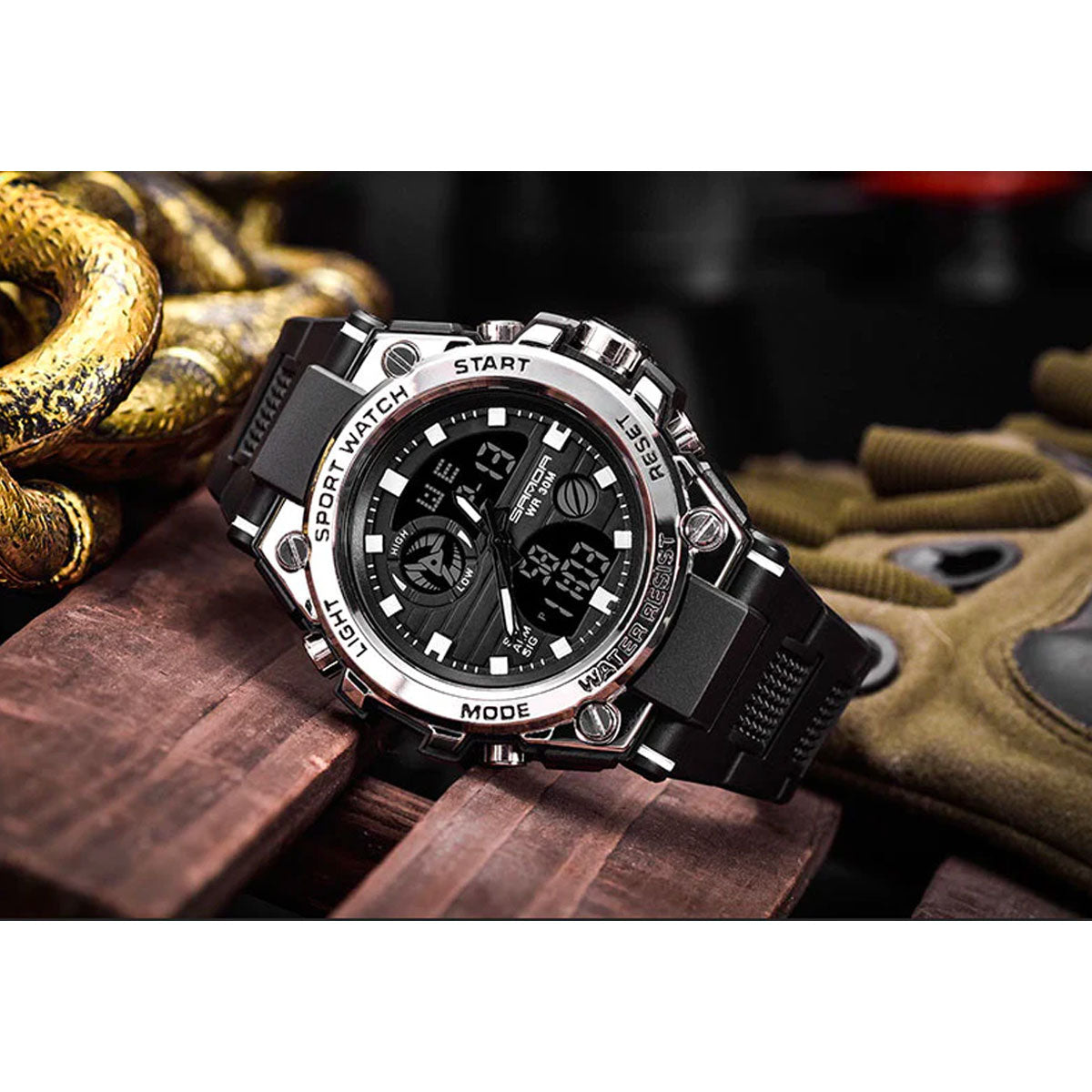 Tactical Edge Men's Watch: The Ultimate Daily Companion