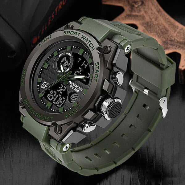 Tactical Edge Men's Watch: The Ultimate Daily Companion