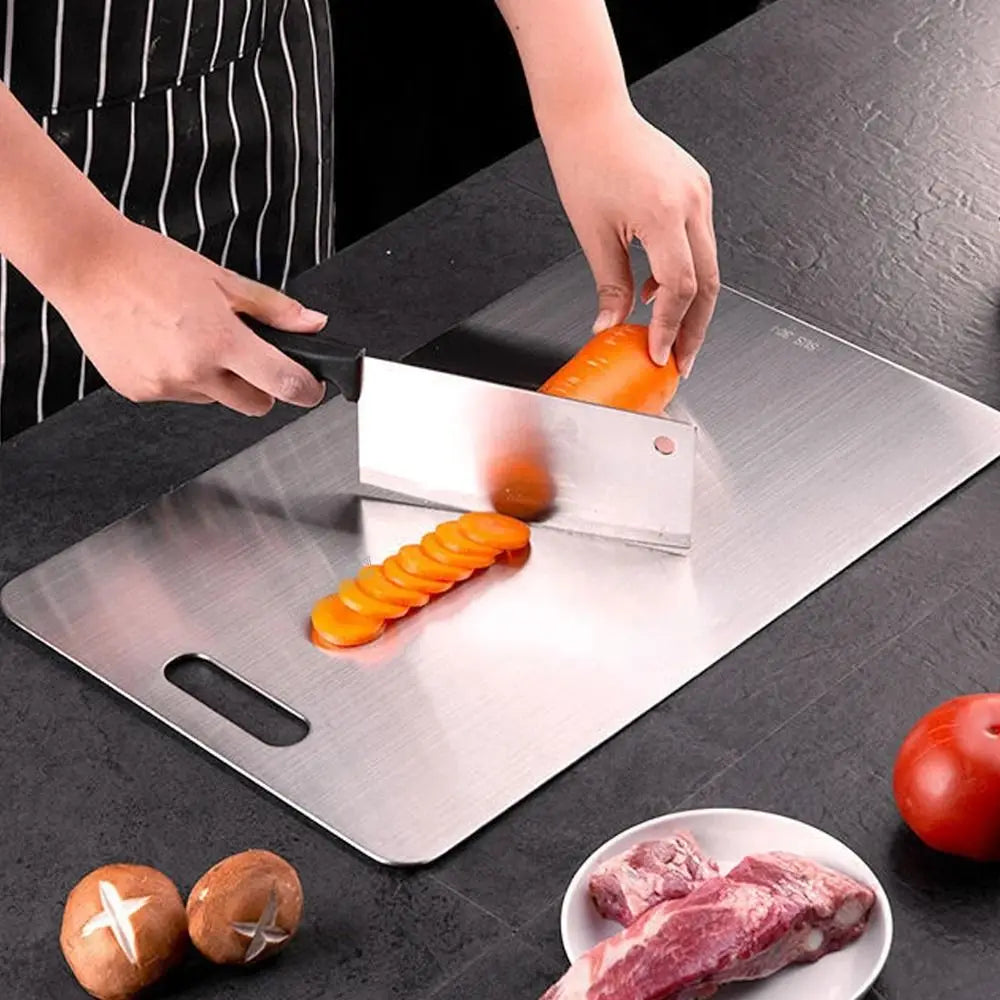 Kitchen Cutting Board Made of Titanium