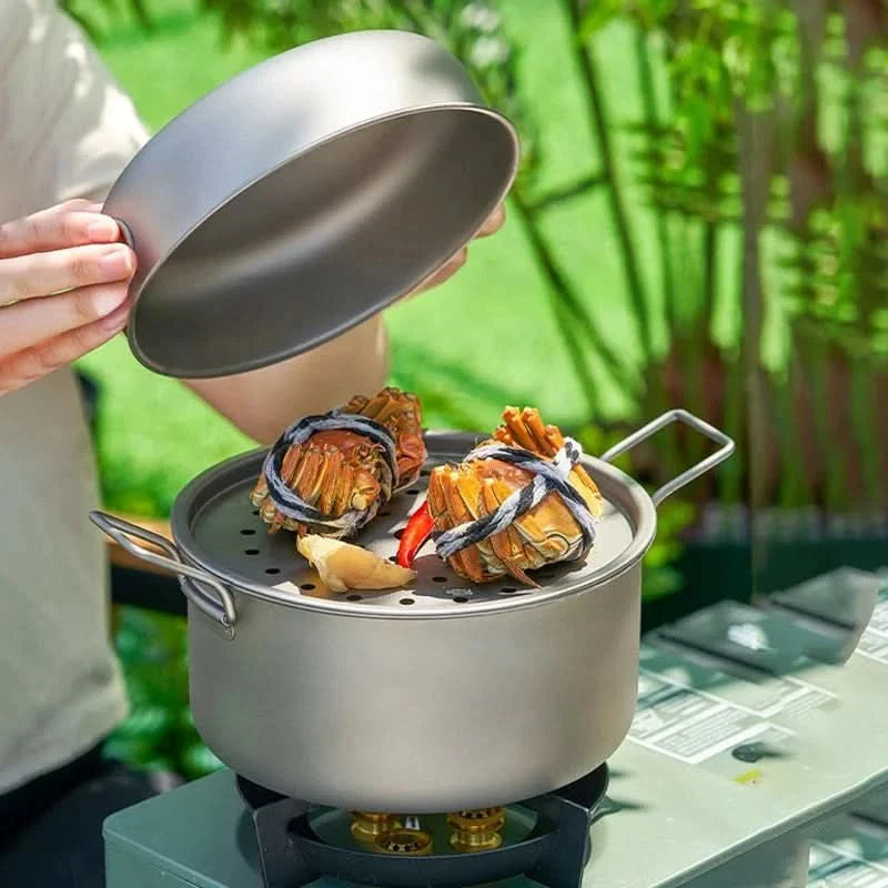 Camping Cooking Kit for Hiking and Outdoor Adventures