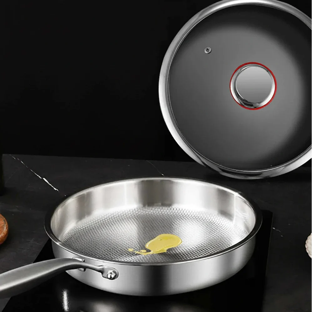 Nonstick Frying Pan for Cooking Steak and Other Meals