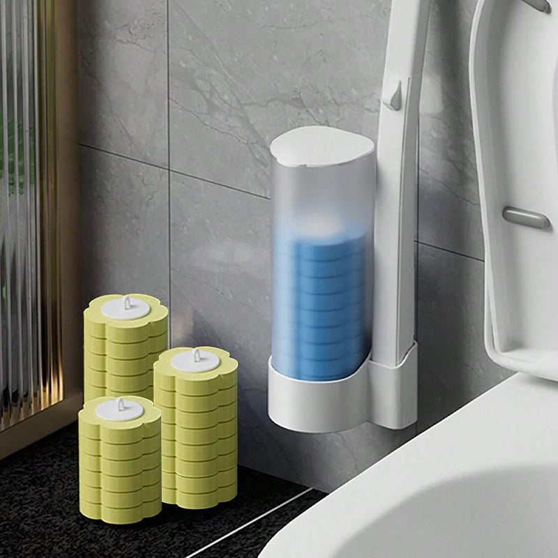 Toilet Brush Set | Hygienic Cleaning | Disposable Cleaning System
