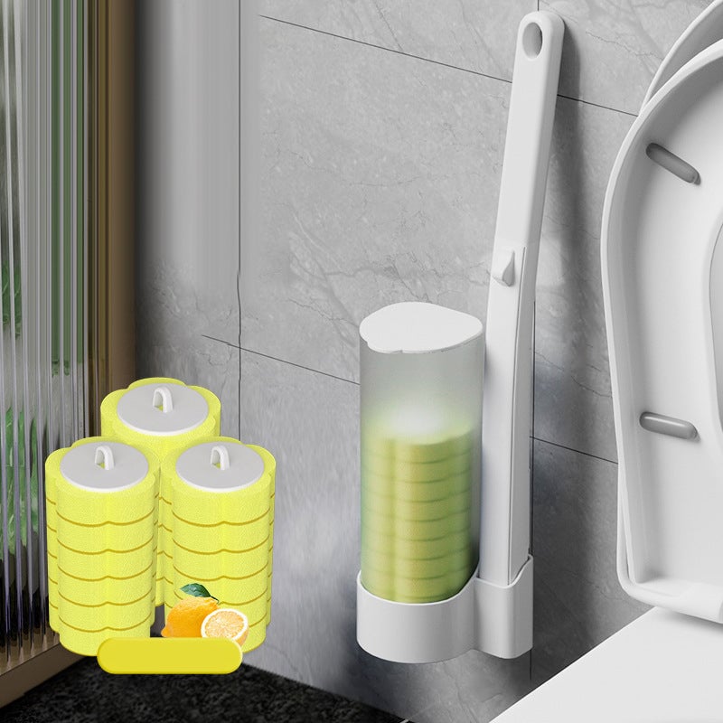 Toilet Brush Set | Hygienic Cleaning | Disposable Cleaning System