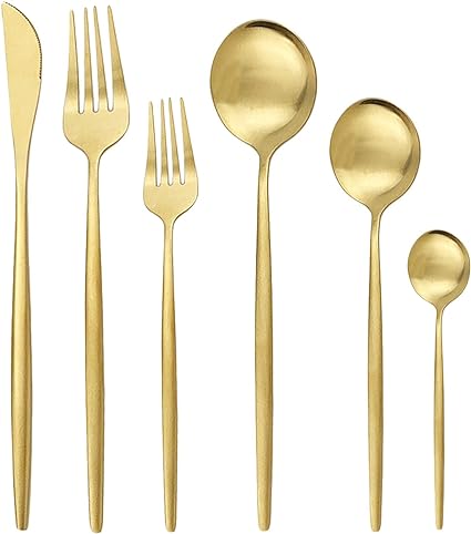 Sophisticated 36-Piece Stainless Steel Flatware Collection