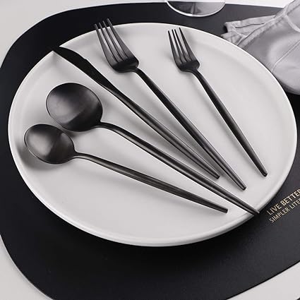 Sophisticated 36-Piece Stainless Steel Flatware Collection